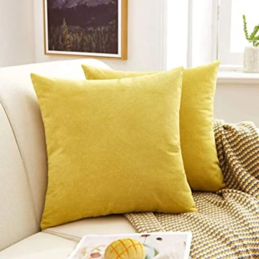 MERNETTE Chenille Decorative Pillow Covers | Set of 2 | 20